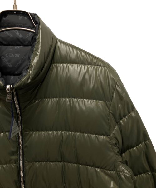 MONCLER（モンクレール）MONCLER (モンクレール) POUCTAL /リバーシブルダウンジャケット ブラック×オリーブ サイズ:4の古着・服飾アイテム