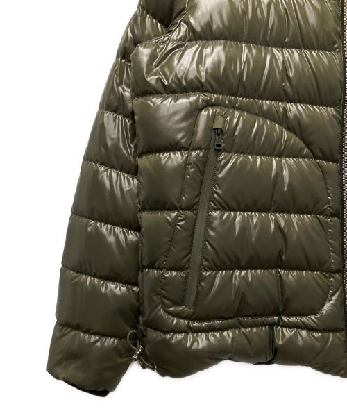 MONCLER（モンクレール）MONCLER (モンクレール) POUCTAL /リバーシブルダウンジャケット ブラック×オリーブ サイズ:4の古着・服飾アイテム