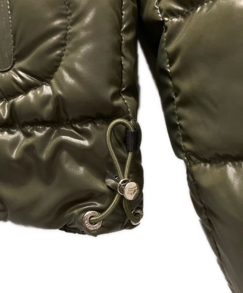 MONCLER（モンクレール）MONCLER (モンクレール) POUCTAL /リバーシブルダウンジャケット ブラック×オリーブ サイズ:4の古着・服飾アイテム