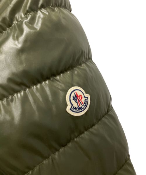 MONCLER（モンクレール）MONCLER (モンクレール) POUCTAL /リバーシブルダウンジャケット ブラック×オリーブ サイズ:4の古着・服飾アイテム
