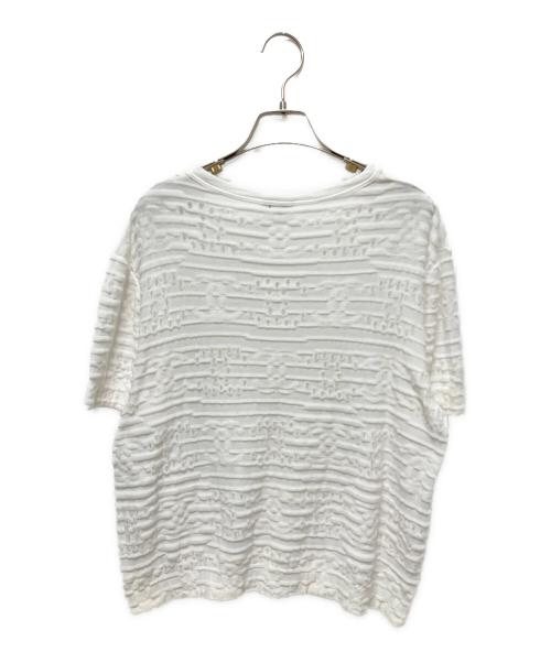 CHANEL（シャネル）CHANEL (シャネル) ココマークレースカットソー ホワイト サイズ:Sの古着・服飾アイテム