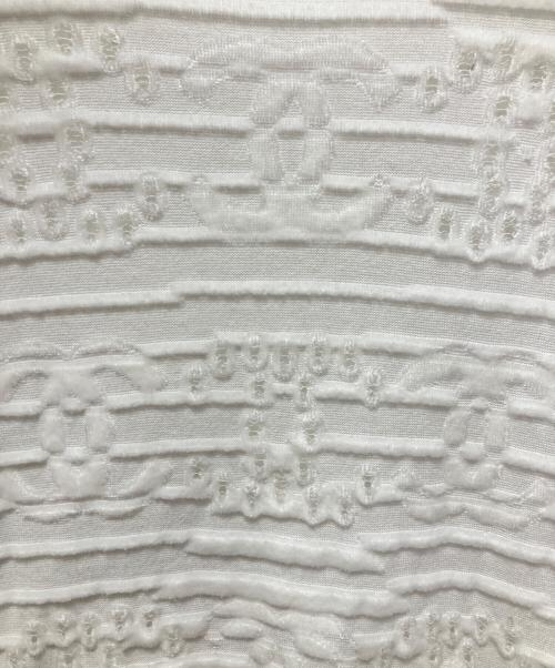 CHANEL（シャネル）CHANEL (シャネル) ココマークレースカットソー ホワイト サイズ:Sの古着・服飾アイテム
