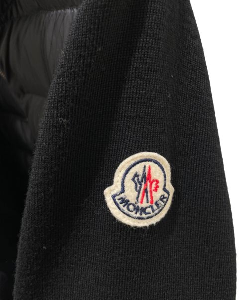 MONCLER（モンクレール）MONCLER (モンクレール) ダウン切替ジャケット ネイビー サイズ:Sの古着・服飾アイテム