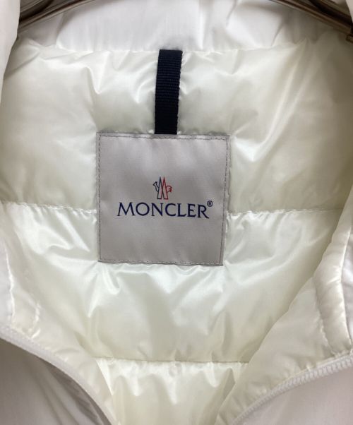 MONCLER（モンクレール）MONCLER (モンクレール) MENCHIB（メンチブ） /ダウンジャケット ホワイト サイズ:3の古着・服飾アイテム