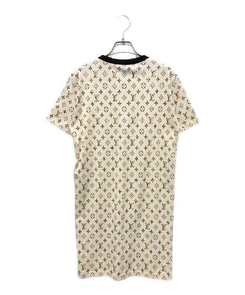 LOUIS VUITTON（ルイ ヴィトン）LOUIS VUITTON (ルイ ヴィトン) 23SS モノグラム ショートスリーブワンピース アイボリー サイズ:XSの古着・服飾アイテム