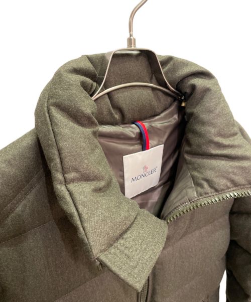 MONCLER（モンクレール）MONCLER (モンクレール) MONTGENEVRE /ダウンジャケット オリーブ サイズ:1の古着・服飾アイテム