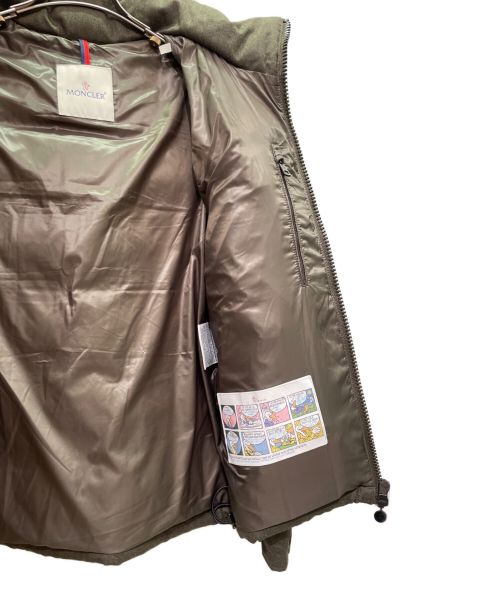 MONCLER（モンクレール）MONCLER (モンクレール) MONTGENEVRE /ダウンジャケット オリーブ サイズ:1の古着・服飾アイテム