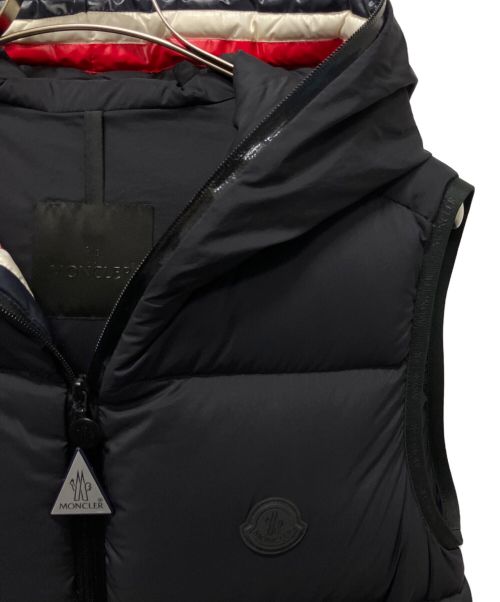 MONCLER（モンクレール）MONCLER (モンクレール) LUBERON /ダウンベスト ネイビー サイズ:1の古着・服飾アイテム