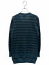 CHANEL (シャネル) カシミヤボーダーワンピース ネイビー サイズ:40：60000円