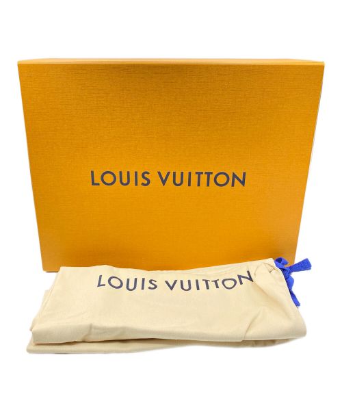 LOUIS VUITTON（ルイ ヴィトン）LOUIS VUITTON (ルイ ヴィトン) トレイナーマキシラインスニーカー グリーン×ホワイト サイズ:7 1/2の古着・服飾アイテム