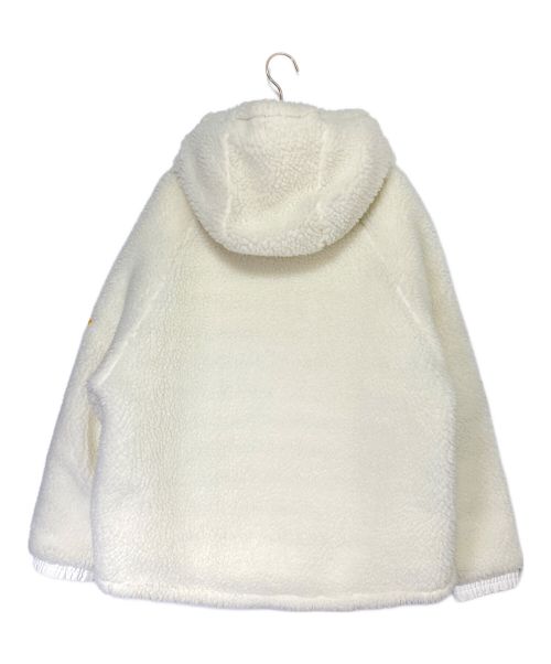 MONCLER（モンクレール）MONCLER (モンクレール) OFFWHITE (オフホワイト) TRESTRIGNEL/ボアダウンジャケット ホワイトの古着・服飾アイテム