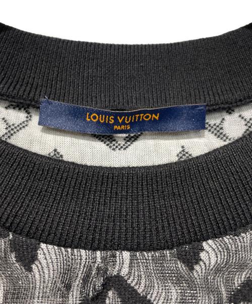 LOUIS VUITTON（ルイ ヴィトン）LOUIS VUITTON (ルイ ヴィトン) モノグラムシースルーTシャツ グレー サイズ:Mの古着・服飾アイテム