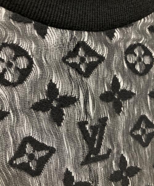LOUIS VUITTON（ルイ ヴィトン）LOUIS VUITTON (ルイ ヴィトン) モノグラムシースルーTシャツ グレー サイズ:Mの古着・服飾アイテム