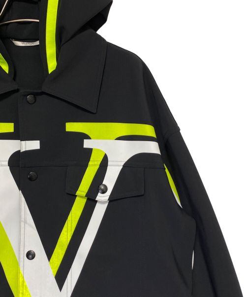 VALENTINO（ヴァレンティノ）VALENTINO (ヴァレンティノ) テックジャケット ブラック サイズ:46の古着・服飾アイテム