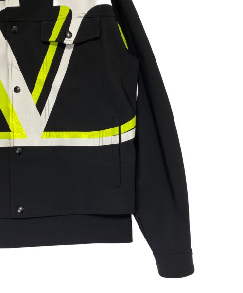 VALENTINO（ヴァレンティノ）VALENTINO (ヴァレンティノ) テックジャケット ブラック サイズ:46の古着・服飾アイテム