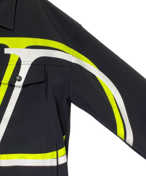 VALENTINO（ヴァレンティノ）VALENTINO (ヴァレンティノ) テックジャケット ブラック サイズ:46の古着・服飾アイテム