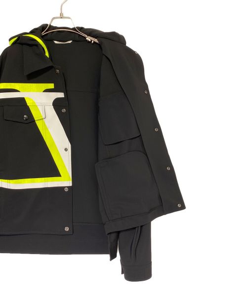 VALENTINO（ヴァレンティノ）VALENTINO (ヴァレンティノ) テックジャケット ブラック サイズ:46の古着・服飾アイテム