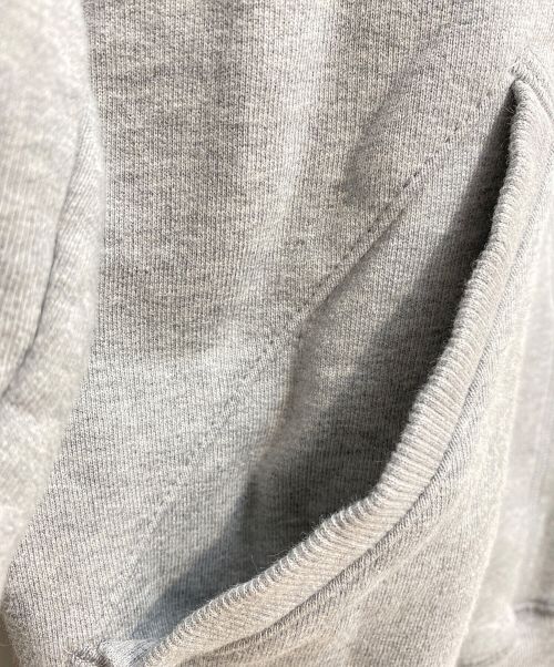 Dior（ディオール）Dior (ディオール) オブリークロゴパッチスウェットプルオーバーパーカー グレー サイズ:Sの古着・服飾アイテム