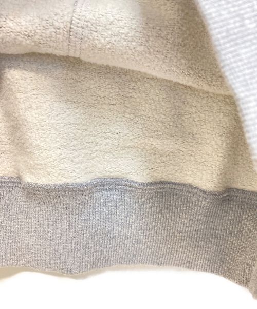 Dior（ディオール）Dior (ディオール) オブリークロゴパッチスウェットプルオーバーパーカー グレー サイズ:Sの古着・服飾アイテム