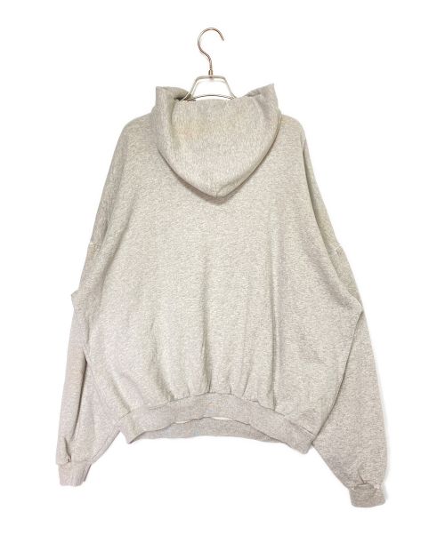 BALENCIAGA（バレンシアガ）BALENCIAGA (バレンシアガ) ROUND HOODIE グレー サイズ:Lの古着・服飾アイテム