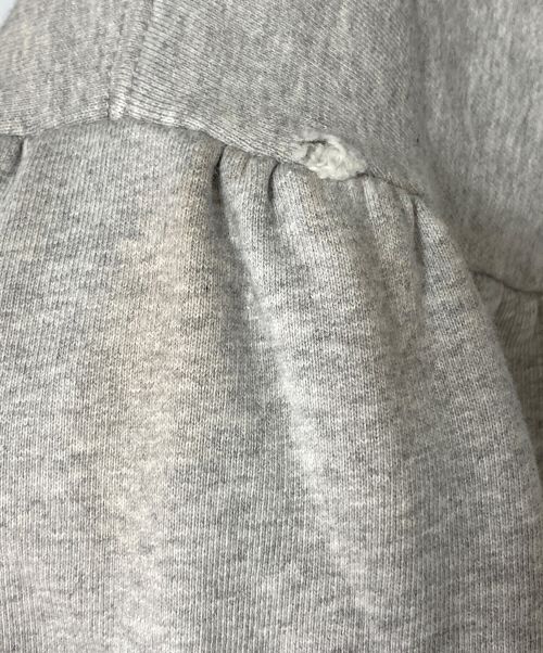 BALENCIAGA（バレンシアガ）BALENCIAGA (バレンシアガ) ROUND HOODIE グレー サイズ:Lの古着・服飾アイテム