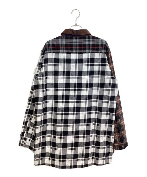 LOEWE（ロエベ）LOEWE (ロエベ) パッチワークオーバーサイズシャツ サイズ:39の古着・服飾アイテム