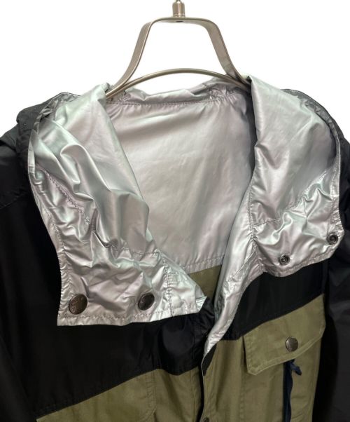 MONCLER（モンクレール）MONCLER (モンクレール) DONAN GIUBBOTTO マウンテンパーカー オリーブ×ブラック サイズ:3の古着・服飾アイテム