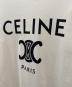 中古・古着 CELINE (セリーヌ) CELINE PARIS Tシャツ ホワイト×ネイビー サイズ:S：55000円