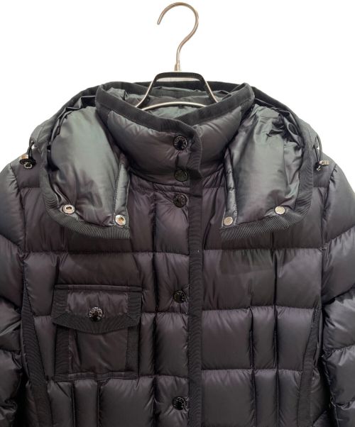 MONCLER（モンクレール）MONCLER (モンクレール) HERMINE/ダウンコート ブラック サイズ:3の古着・服飾アイテム