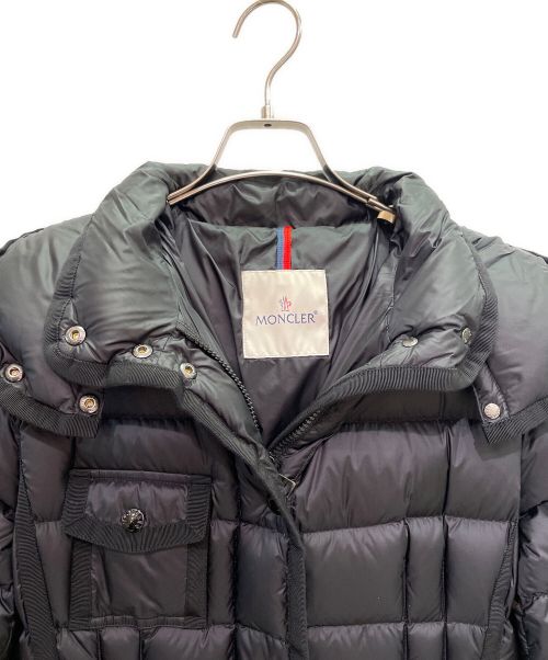 MONCLER（モンクレール）MONCLER (モンクレール) HERMINE/ダウンコート ブラック サイズ:3の古着・服飾アイテム