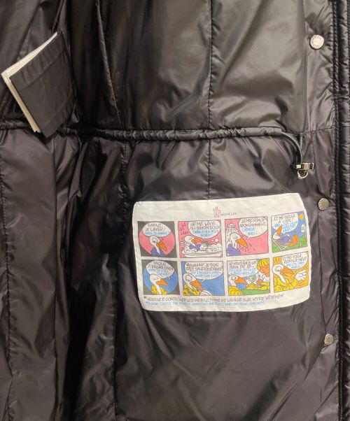 MONCLER（モンクレール）MONCLER (モンクレール) HERMINE/ダウンコート ブラック サイズ:3の古着・服飾アイテム