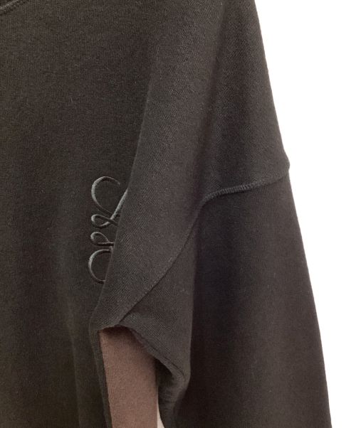 LOEWE（ロエベ）LOEWE (ロエベ) アナグラムニット ブラック×ブラウン サイズ:XSの古着・服飾アイテム