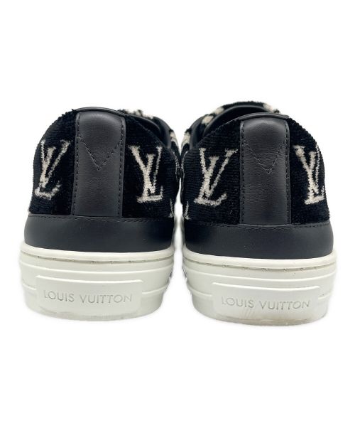 LOUIS VUITTON（ルイ ヴィトン）LOUIS VUITTON (ルイ ヴィトン) ステラーライン モノグラム ベロアスニーカー ブラック サイズ:36 1/2の古着・服飾アイテム