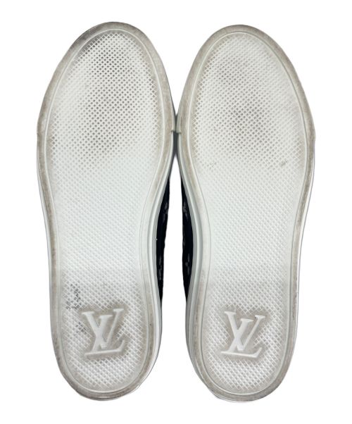 LOUIS VUITTON（ルイ ヴィトン）LOUIS VUITTON (ルイ ヴィトン) ステラーライン モノグラム ベロアスニーカー ブラック サイズ:36 1/2の古着・服飾アイテム