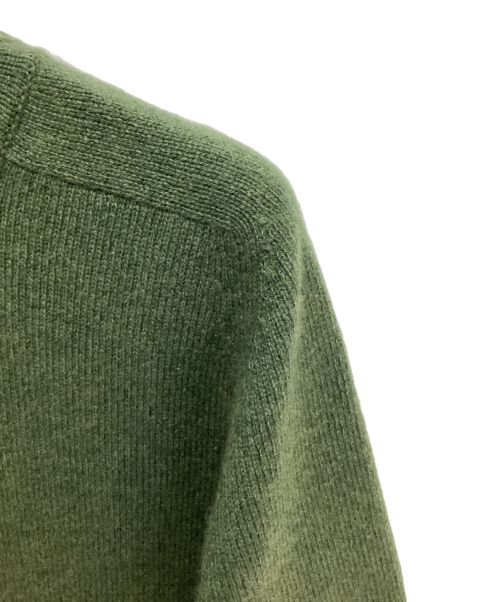 GUCCI（グッチ）GUCCI (グッチ) カシミヤビットニット オリーブ サイズ:Sの古着・服飾アイテム