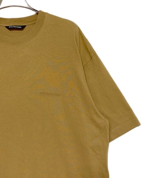 BALENCIAGA（バレンシアガ）BALENCIAGA (バレンシアガ) MediumFit T-shirt カーキ サイズ:Sの古着・服飾アイテム