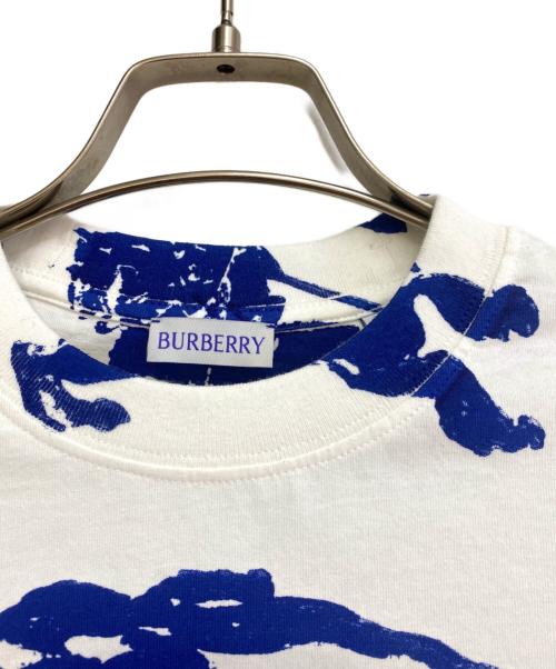 BURBERRY（バーバリー）BURBERRY (バーバリー) マルチプリントTシャツ ホワイト サイズ:XXSの古着・服飾アイテム