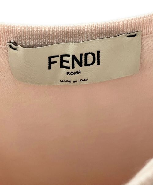 FENDI（フェンディ）FENDI (フェンディ) エンボスズッカキャミワンピース ピンク サイズ:36の古着・服飾アイテム