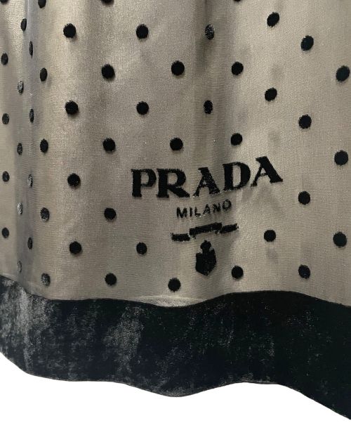 PRADA（プラダ）PRADA (プラダ) チュールスカート ブラック サイズ:36の古着・服飾アイテム