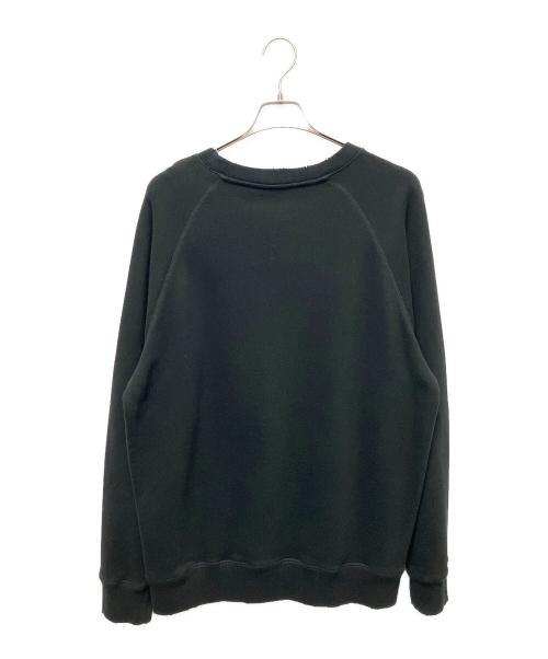 Dior（ディオール）Dior (ディオール) ダメージ加工Boddyリラックスフィットスウェット ブラック サイズ:Lの古着・服飾アイテム