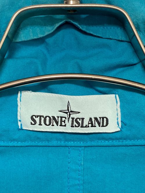 STONE ISLAND（ストーンアイランド）STONE ISLAND (ストーンアイランド) コットンコーデュラフィールドジャケット スカイブルー サイズ:Mの古着・服飾アイテム