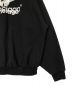 中古・古着 BALENCIAGA (バレンシアガ) Layered Sports Round Sweatshirt ブラック サイズ:2：95000円