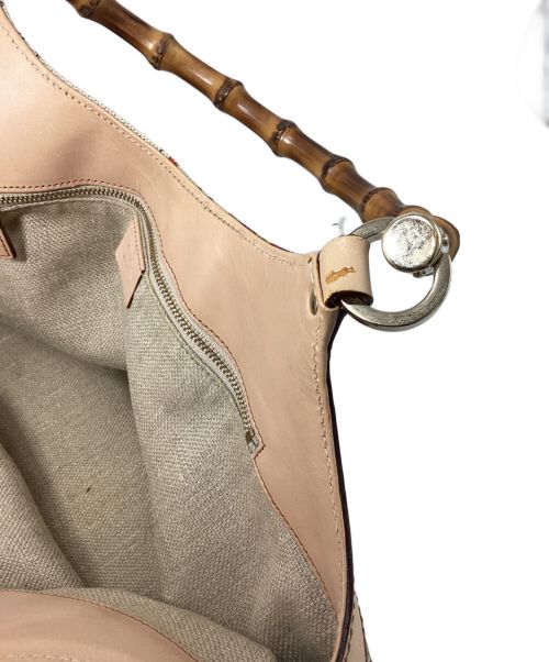 GUCCI（グッチ）GUCCI (グッチ) Flora Bamboo Tote Bag（フローラバンブートートバッグ） サイズ:-の古着・服飾アイテム