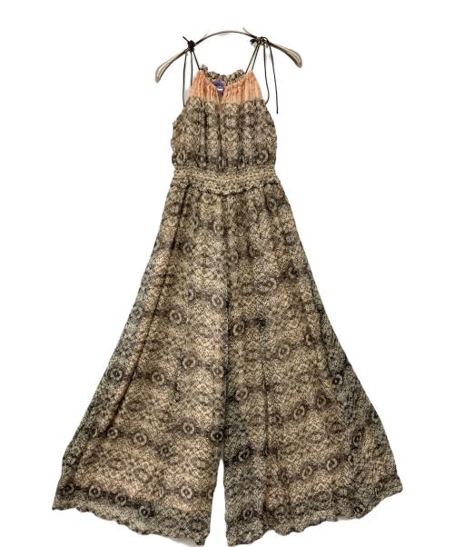 Velnica（ヴェルニカ）Velnica (ヴェルニカ) オールインワン ベージュ サイズ:表記無しの古着・服飾アイテム