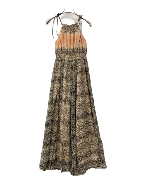 Velnica（ヴェルニカ）Velnica (ヴェルニカ) オールインワン ベージュ サイズ:表記無しの古着・服飾アイテム