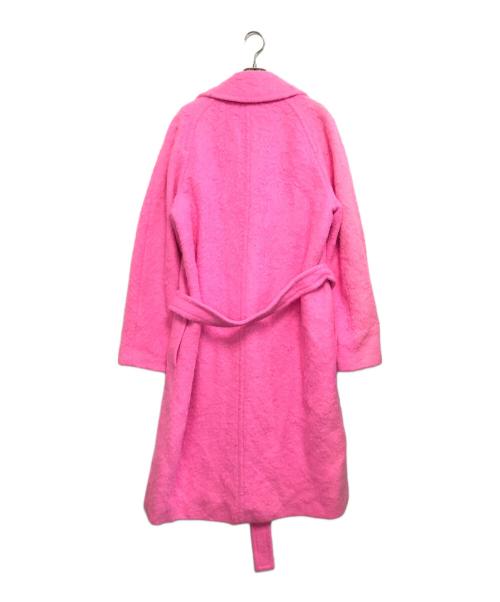 HELMUT LANG（ヘルムートラング）HELMUT LANG (ヘルムートラング) ベルテッドコート ショッキングピンク サイズ:Sの古着・服飾アイテム