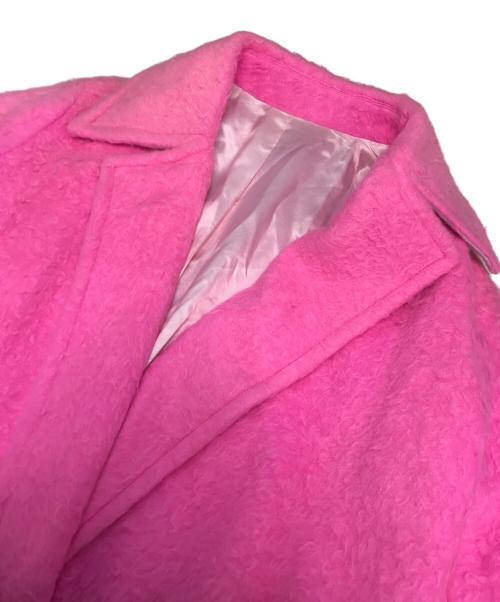 HELMUT LANG（ヘルムートラング）HELMUT LANG (ヘルムートラング) ベルテッドコート ショッキングピンク サイズ:Sの古着・服飾アイテム