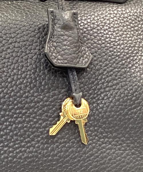 HERMES（エルメス）HERMES (エルメス) バーキン30/ハンドバッグ/シルバー金具/トリヨンクレマンス/▢N刻印 ブラック サイズ:30の古着・服飾アイテム