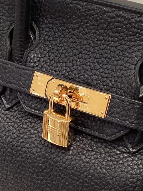 HERMES（エルメス）HERMES (エルメス) バーキン30/ハンドバッグ/シルバー金具/トリヨンクレマンス/▢N刻印 ブラック サイズ:30の古着・服飾アイテム