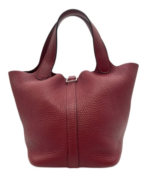 HERMES（エルメス）HERMES (エルメス) ピコタンロックPM/ハンドバッグ ルージュアッシュ サイズ:PMの古着・服飾アイテム